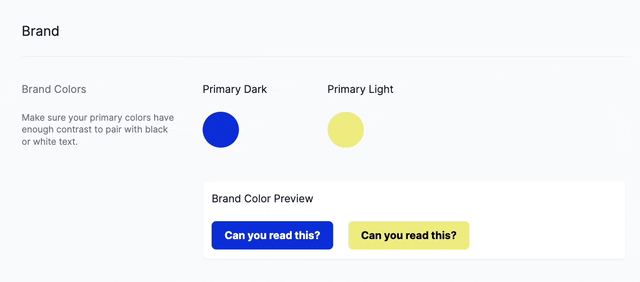 Brand Color Update